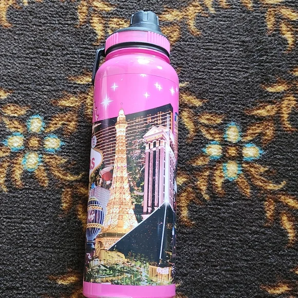 Viva las vegas water bottle - Picture 4 of 5